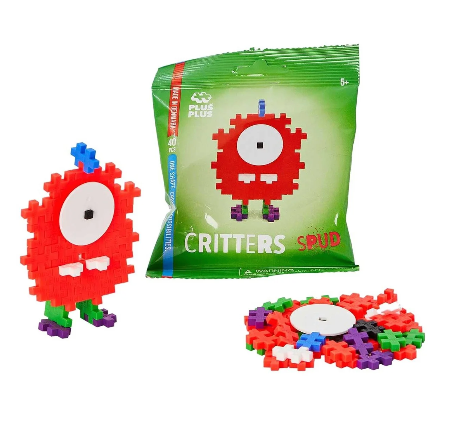 Plus Plus Critters - Spud ( 40 stukjes )