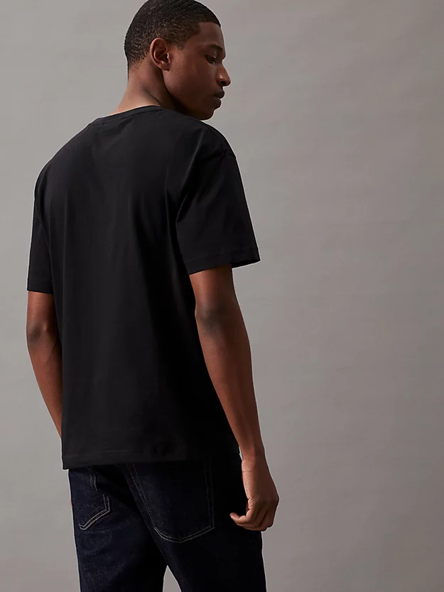 Camiseta de algodão com logotipo
