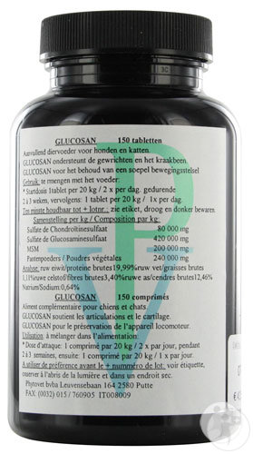 Glucosan 1g Comprimés 150