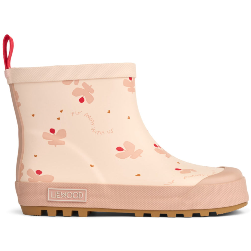 Køb LIEWOOD Mini Butterfly / Apple Blossom Tekla Printed Gummistøvler