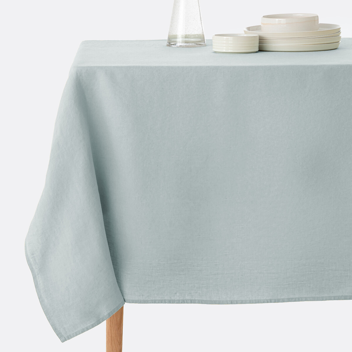 LA REDOUTE INTERIEURS<br>Toalha de mesa em linho lavado, Victorine