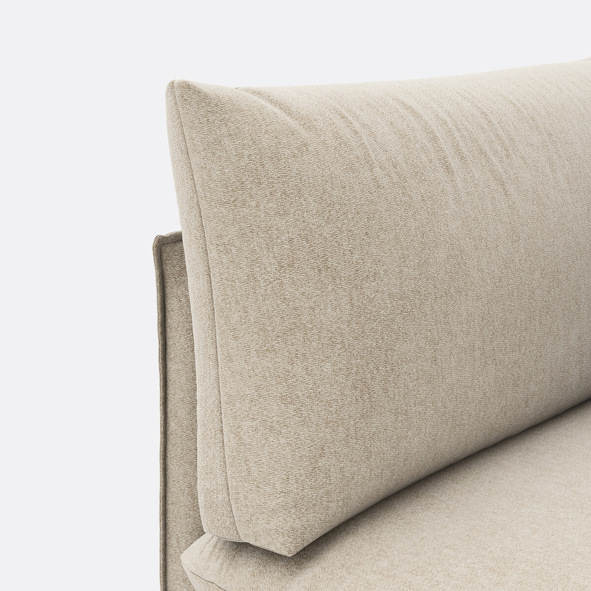 LA REDOUTE INTERIEURS<br>Canto modular, poliéster mosqueado, Malo