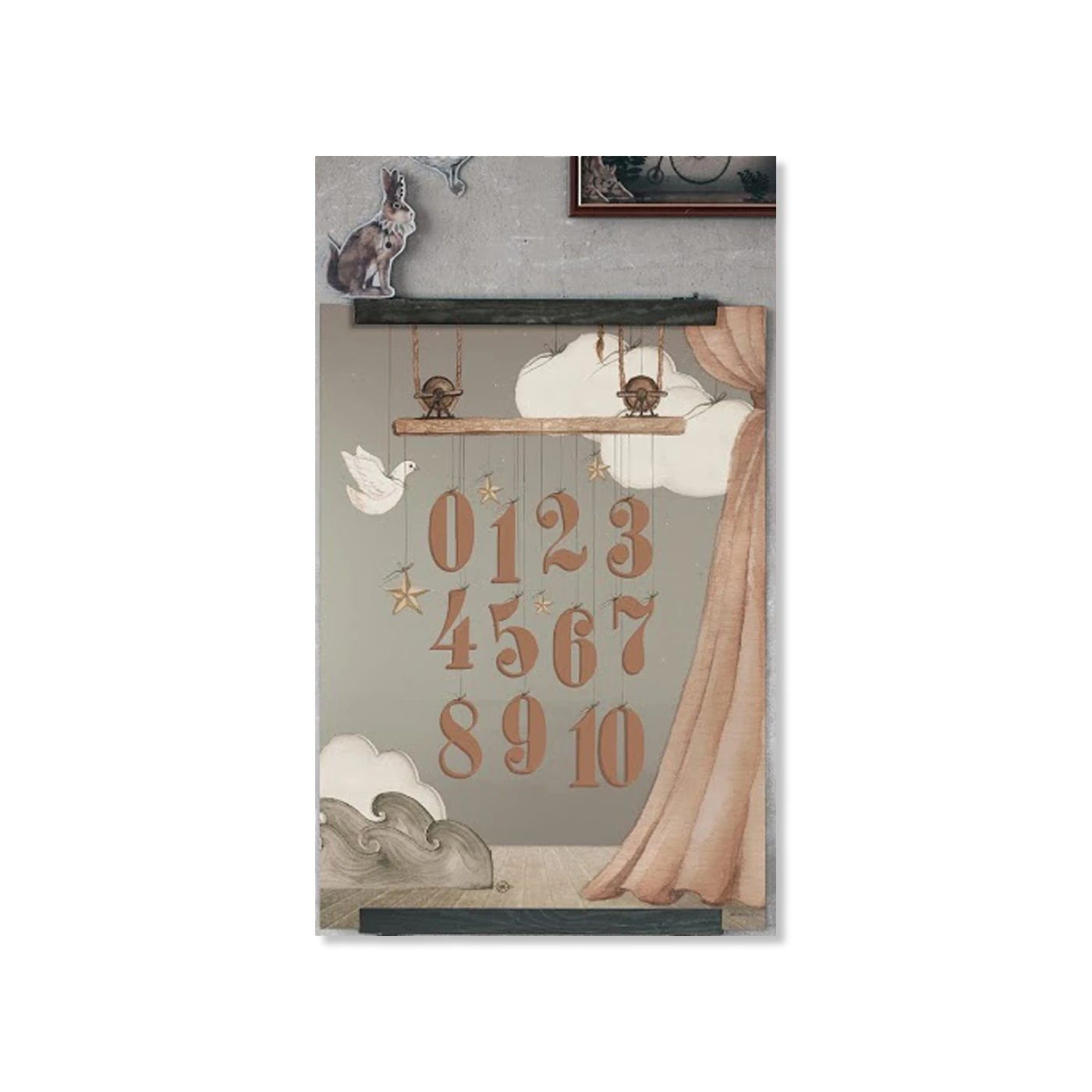 123 POSTER vægdekoration
