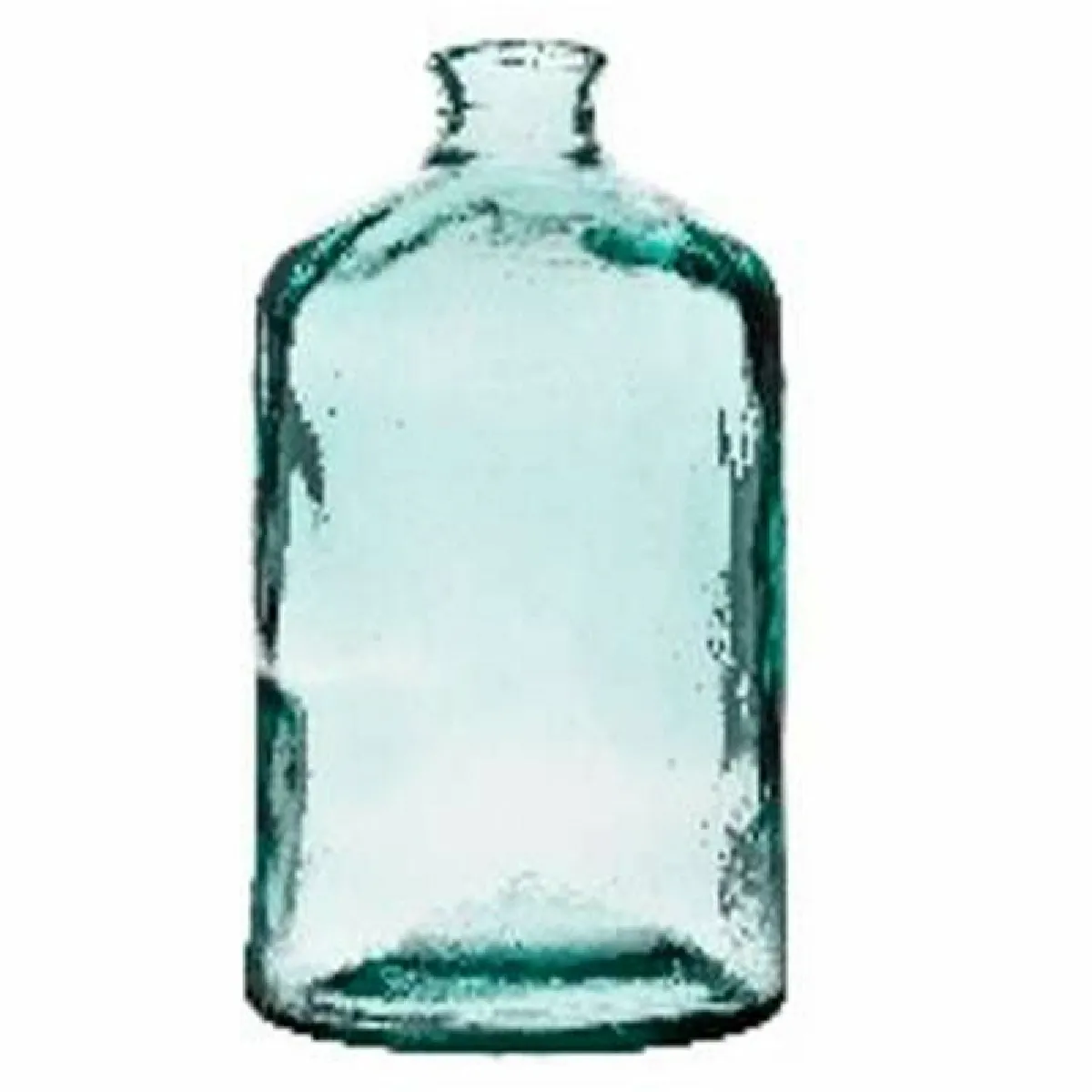 Vase Design - Verre Recyclé Transparent 32 cm
