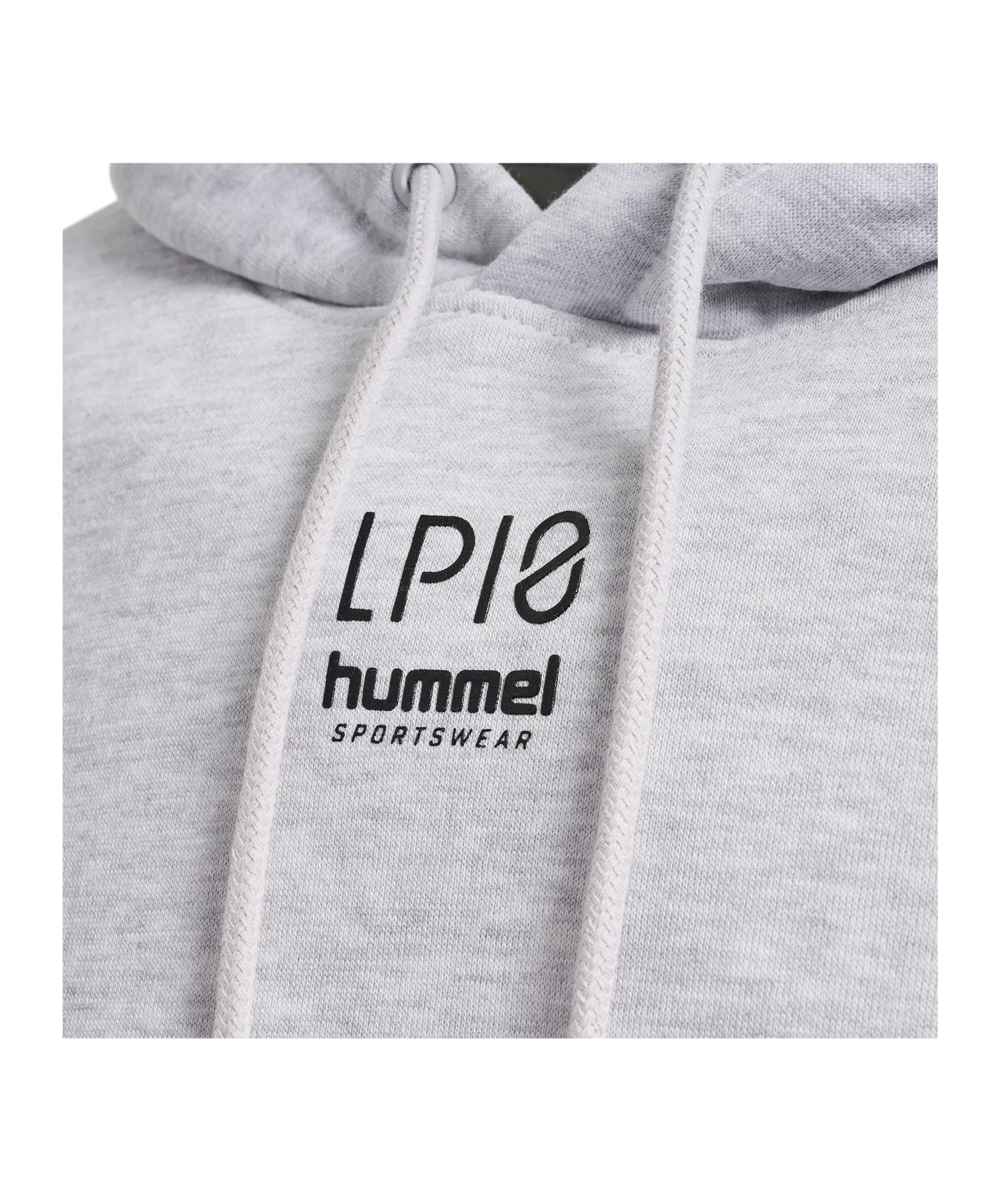 Hummel hmlLP10 Boxy Hoody Grau F2010