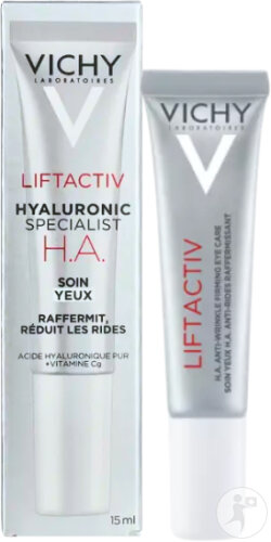 Vichy Liftactiv Supreme Yeux Soin Puissant Re-Tenseur Anti-Rides Tube 15ml