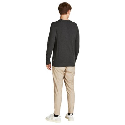 Pull homme Jjeemil Knit V-Neck Noos JACK JONES