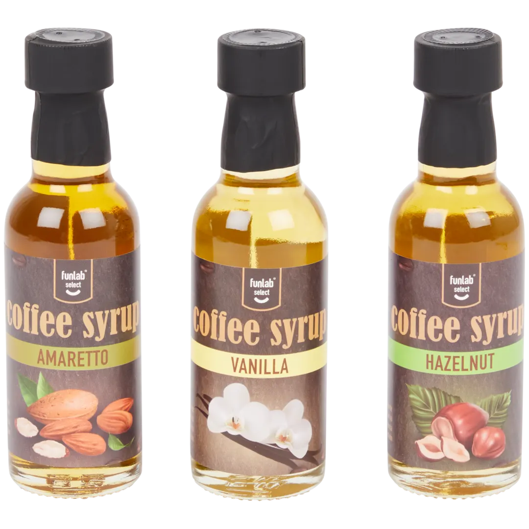 Koffiesiroop 3 x 45 ml | diverse varianten