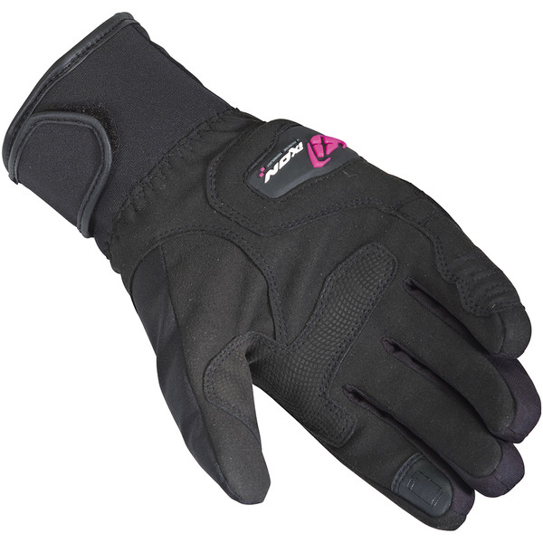 Ixon - Gants Pro Russel Lady Noir / Fuchsia
