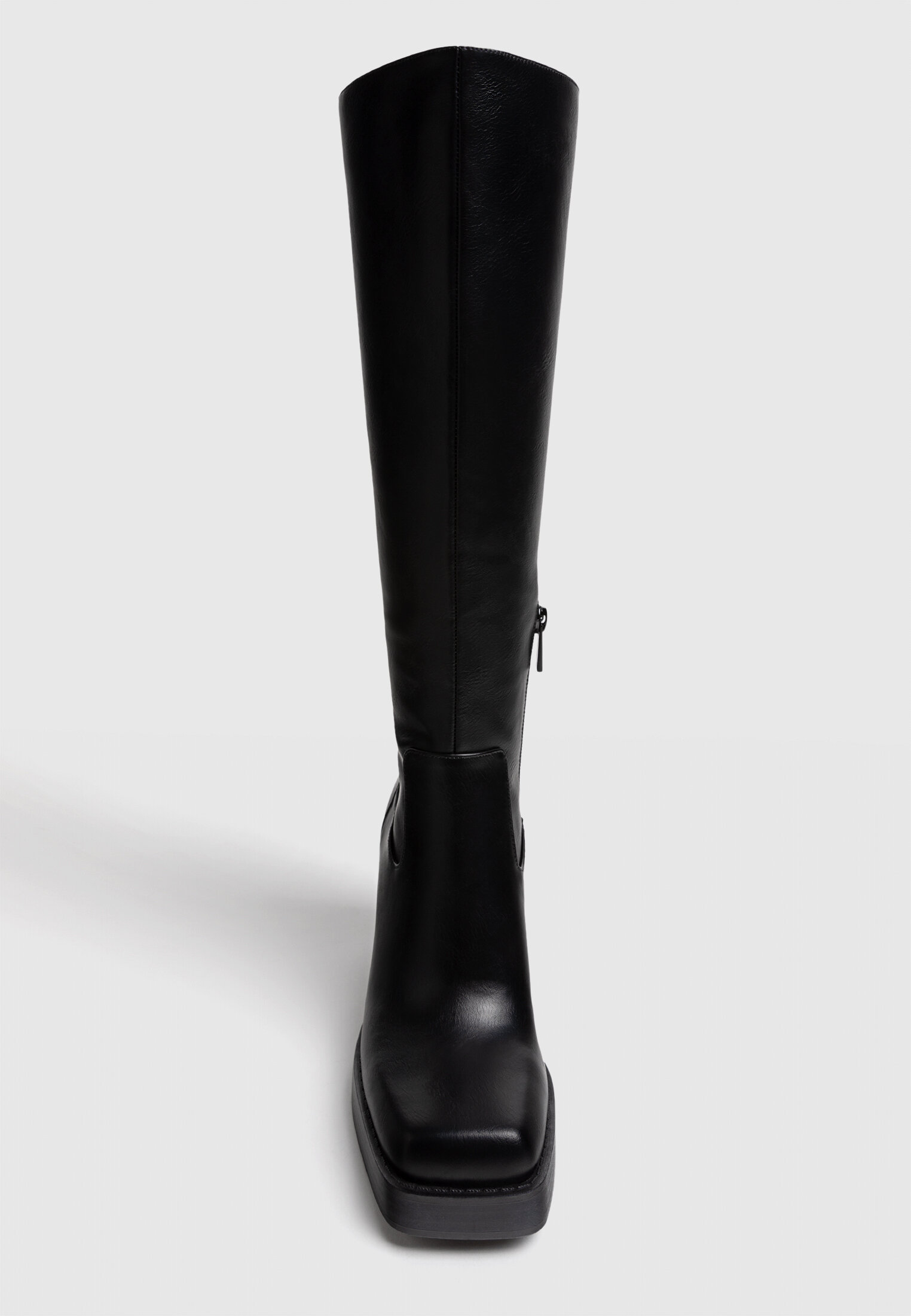 Botas de salto alto elásticas