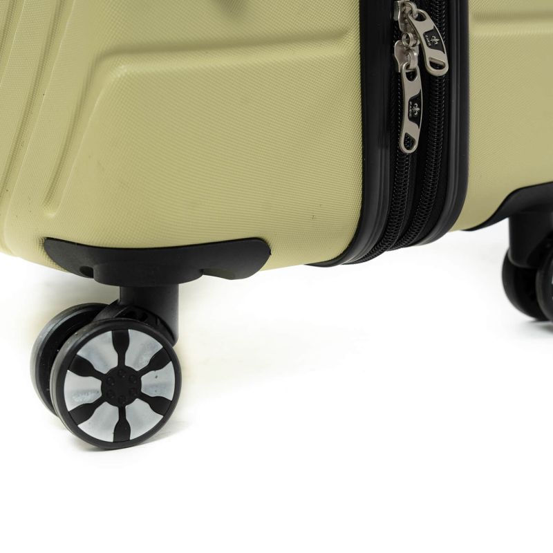 Lot de 3 valises rigides 2123 56, 67 et 77 cm Olive