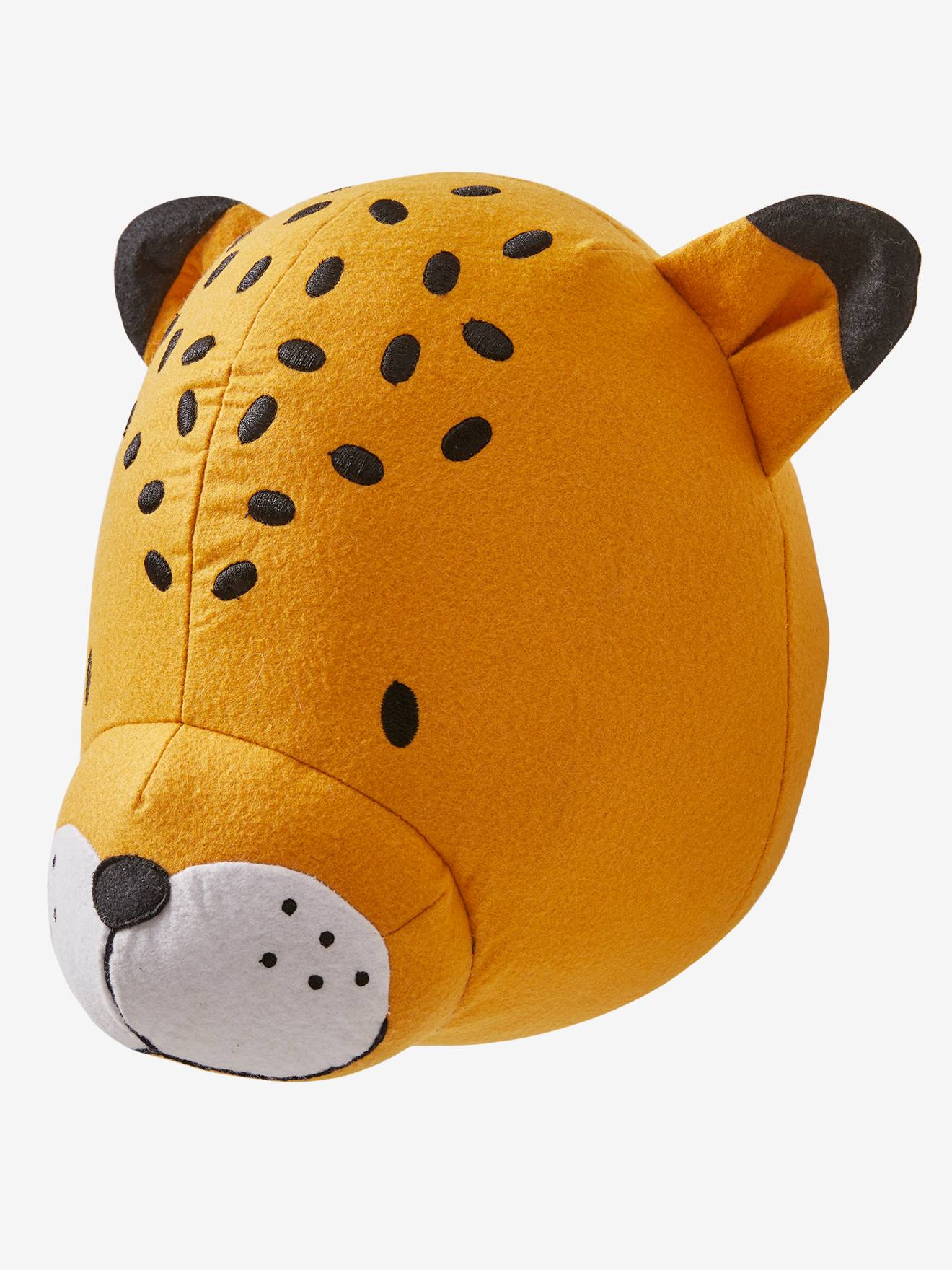 Decoração de parede Leopardo Amarelo Dourado