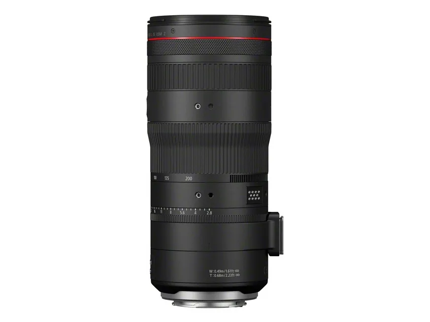 Canon RF 70-200mm F2.8L IS USM Z, Telefoto zoomobjektiv, 18/15, 70 - 200 mm, Billedstabilisator, Canon RF, Autofokus