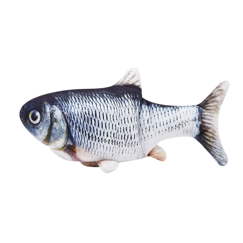 Jouet pour chat poisson multicolore