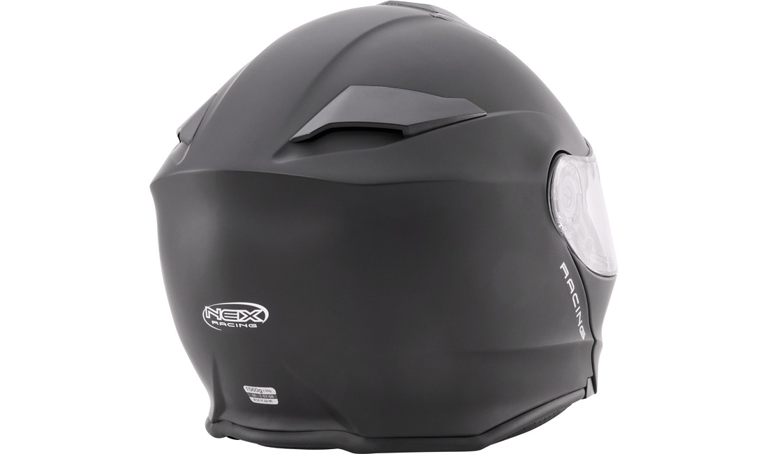 Styrthjelm Flip-up NEX Racing H271 med Intercom og solbrille str. M