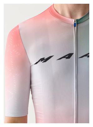 Maillot Manches Courtes Maap Blurred Out Pro Hex 2.0 Orange