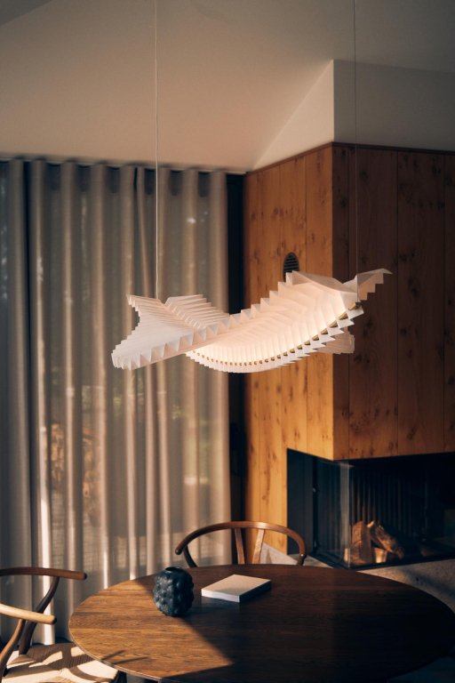 Frandsen Sora hanglamp solid brass/white