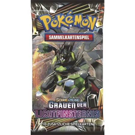 Pokemon Sonne & Mond Grauen der Lichtfinsternis 06, Booster, sortiert