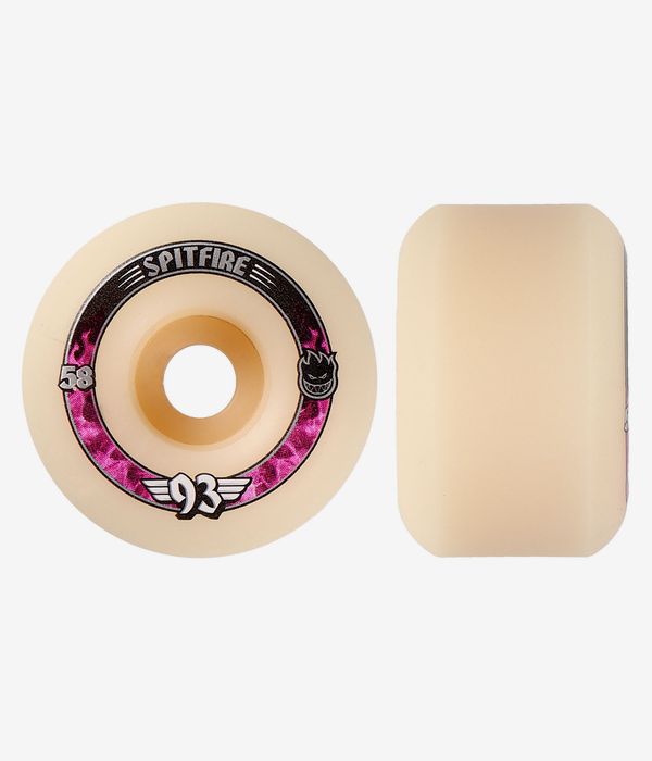 Spitfire Formula Four Radials Rollen (natural) 58 mm 93A 4er Pack