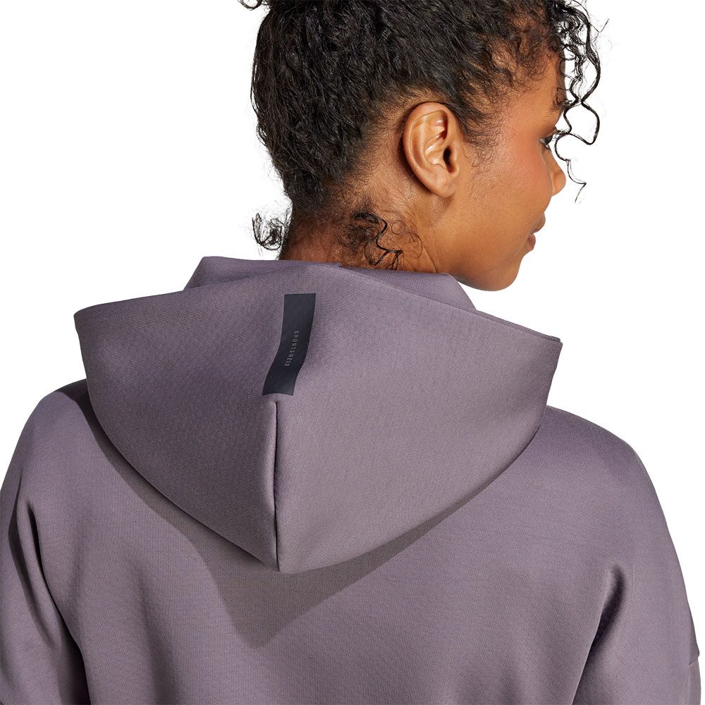 adidas Z.N.E. Zip-Hoodie Damen grey strata