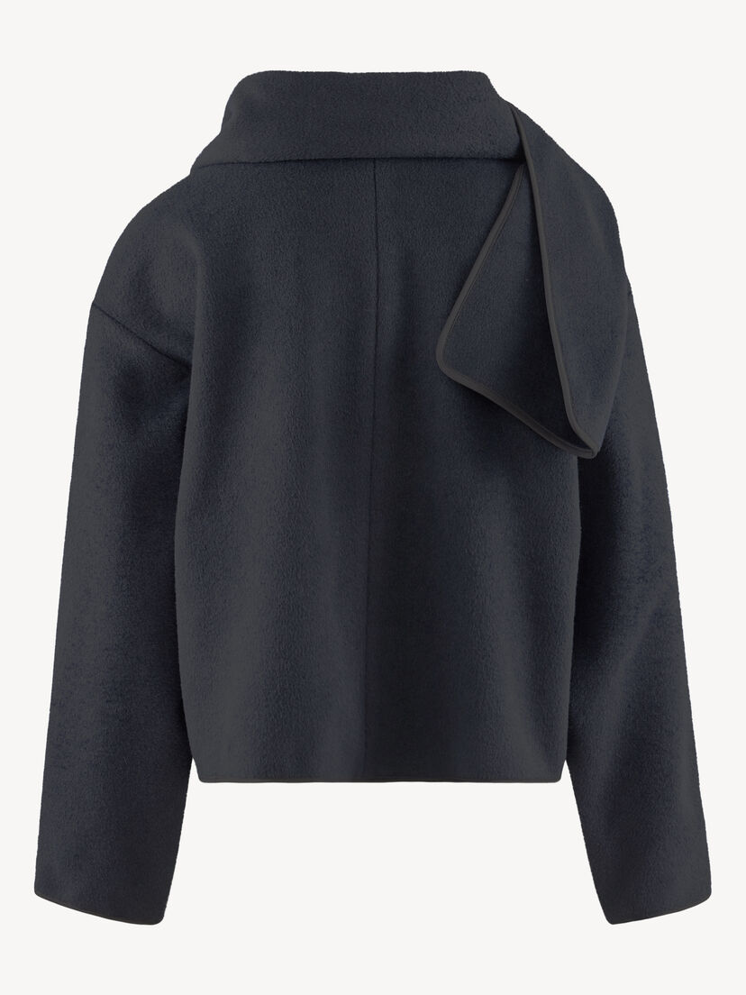 Fleecejas - zwart