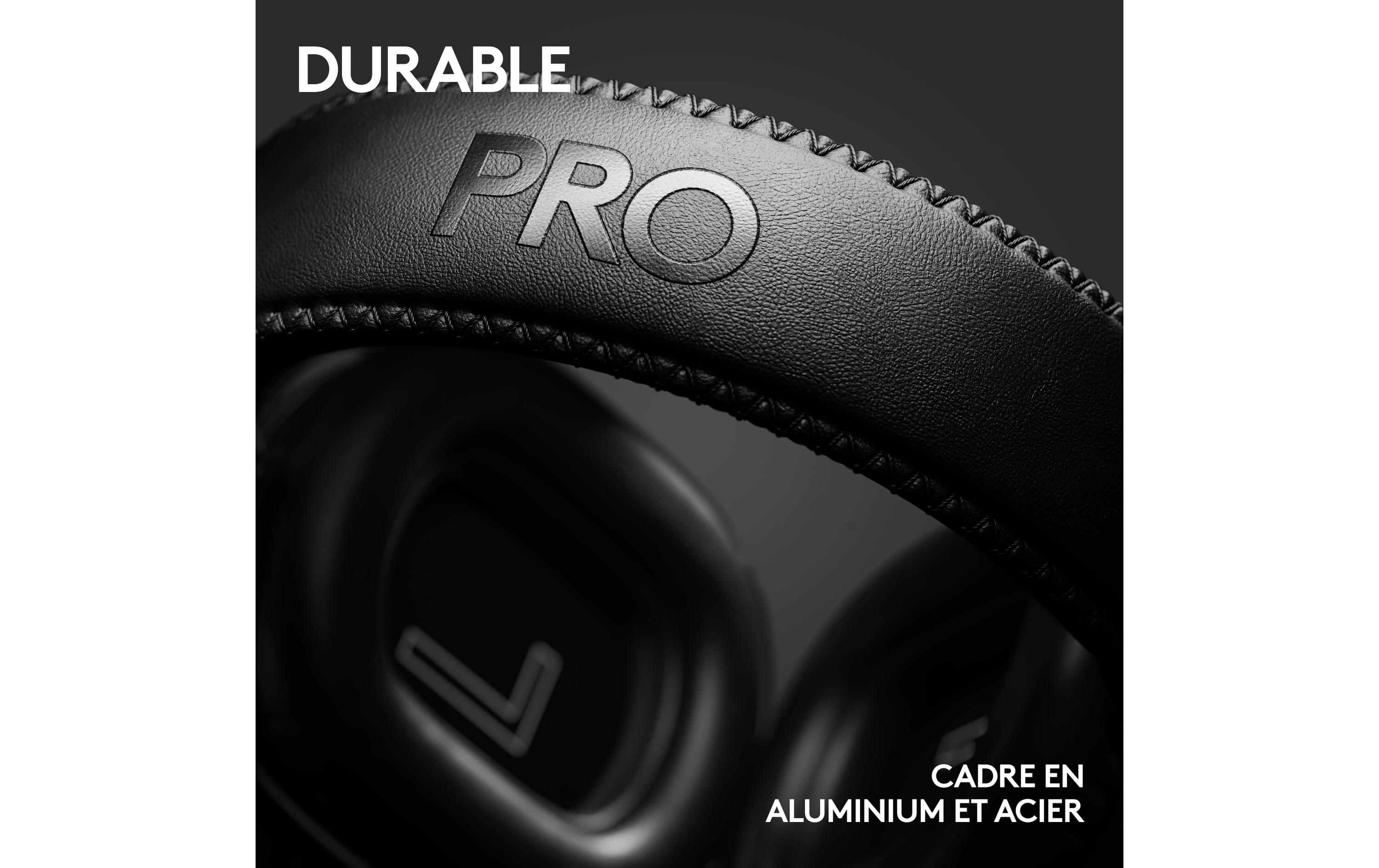 Headset G Pro X 2 Wireless Lightspeed Gaming Schwarz<br>Kabelloses Over-Ear-Headset mit Surround-Sound und weichem Ohrpolster