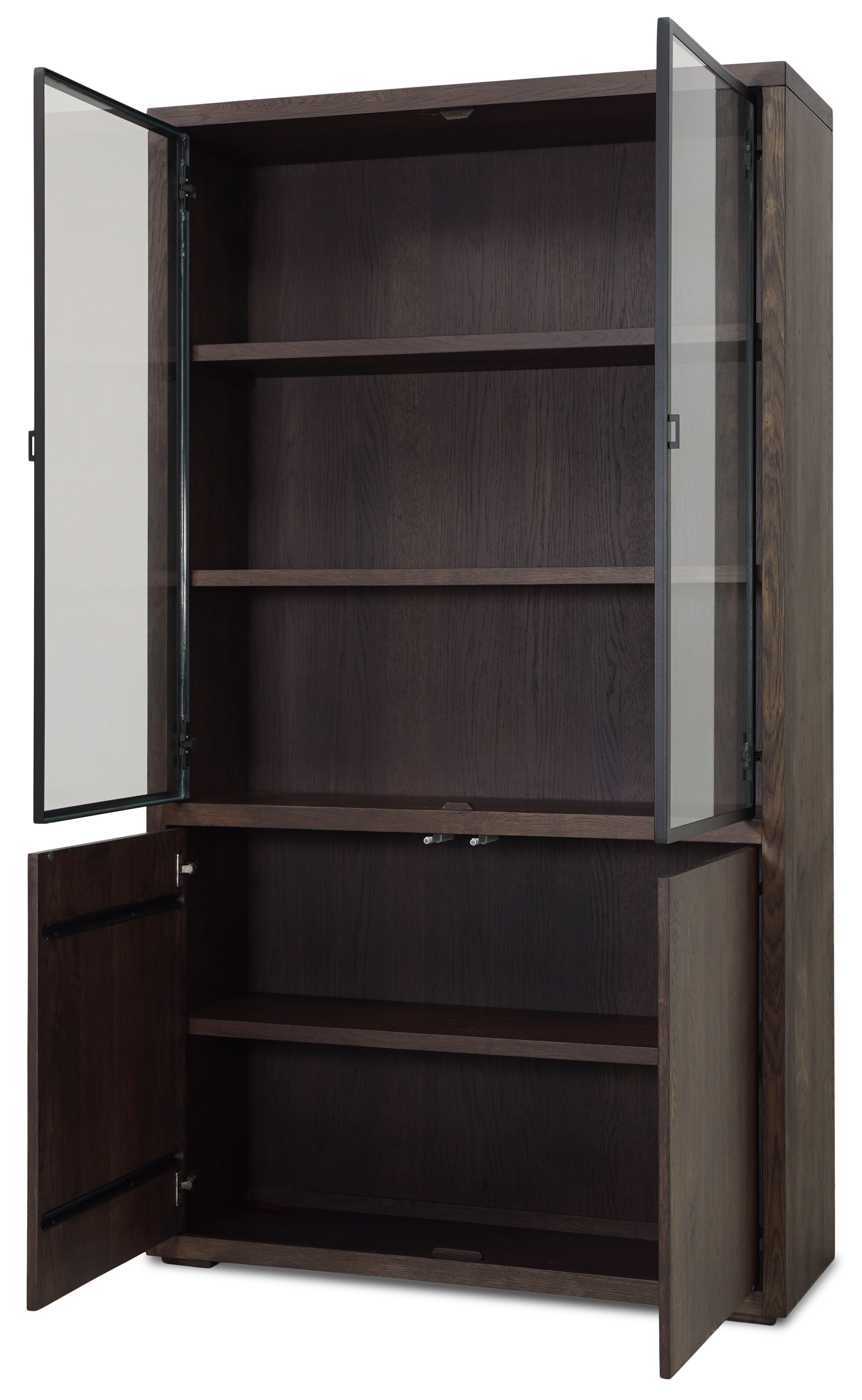 Vitrinekast Established B118 x D40 x H210 cm