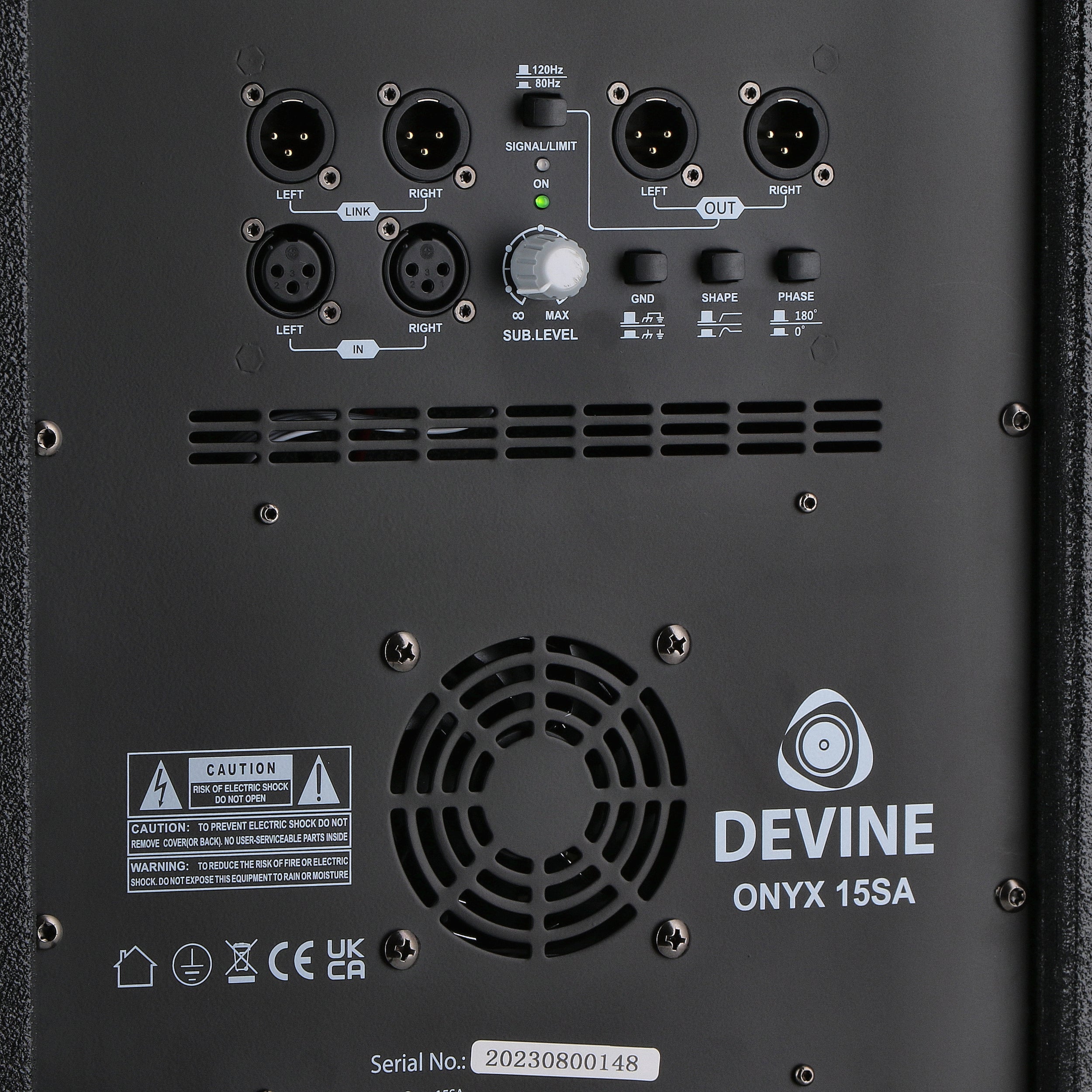 Devine Onyx 12A (2x) + 15SA (2x) set