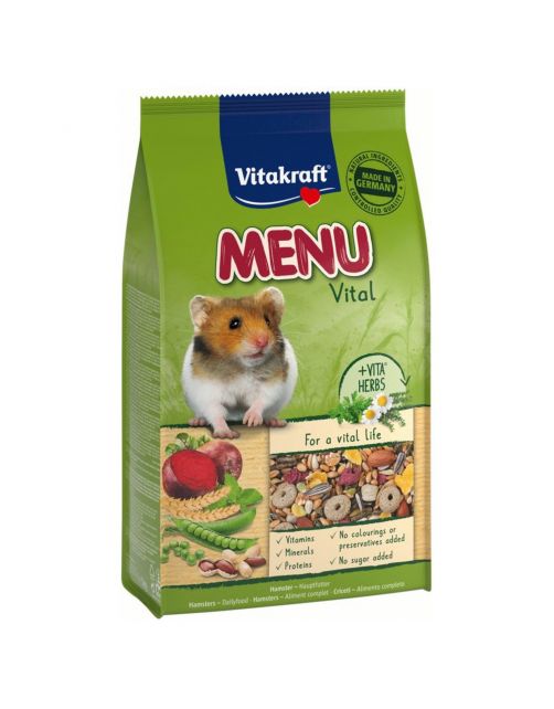 Vitakraft Menu Vital Hamster - Hamstervoer - 400 g