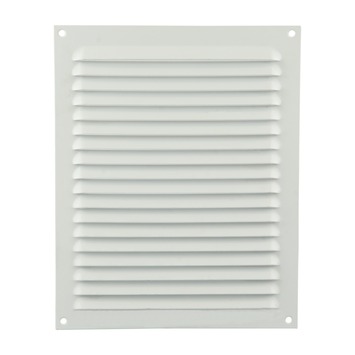 Renson Ventilatierooster Opbouw Aluminium Wit 200 x 250 mm