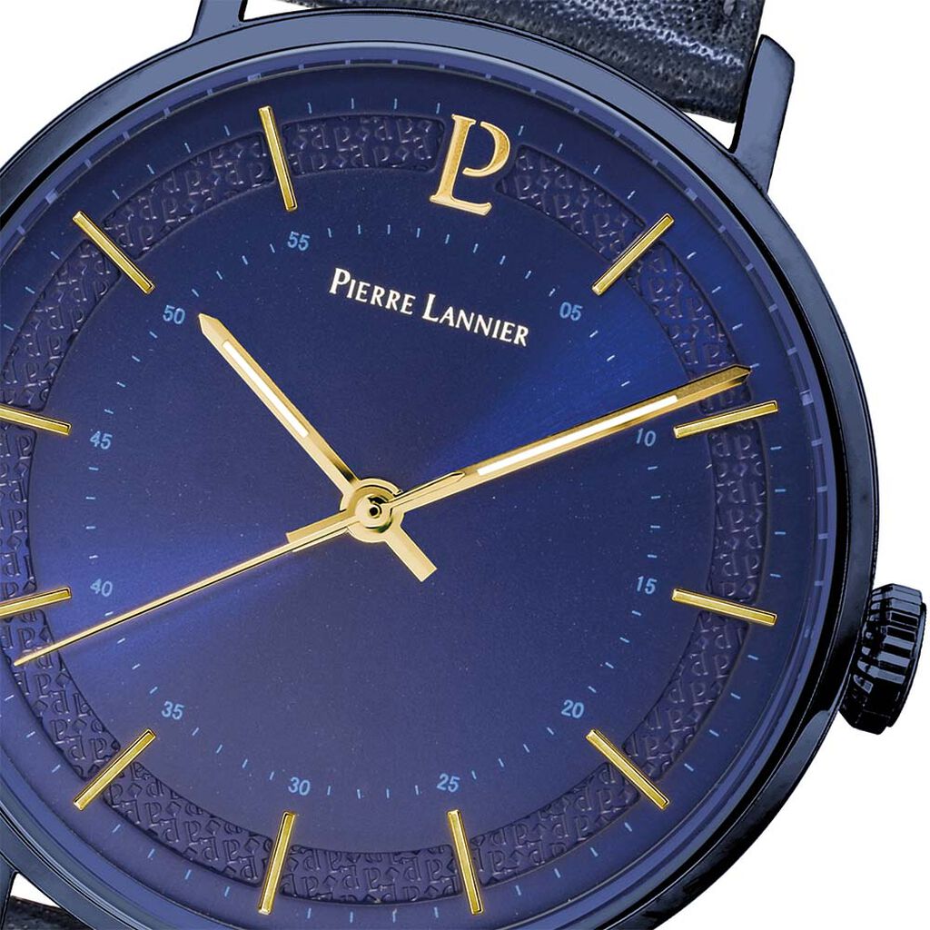 Montre Pierre Lannier Gaius Bleu