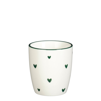 Beker groen - h8,5xd8cm