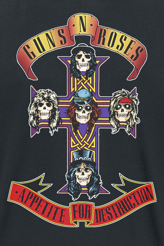 Appetite For Destruction - Pochette | Guns N' Roses T-Shirt Manches courtes