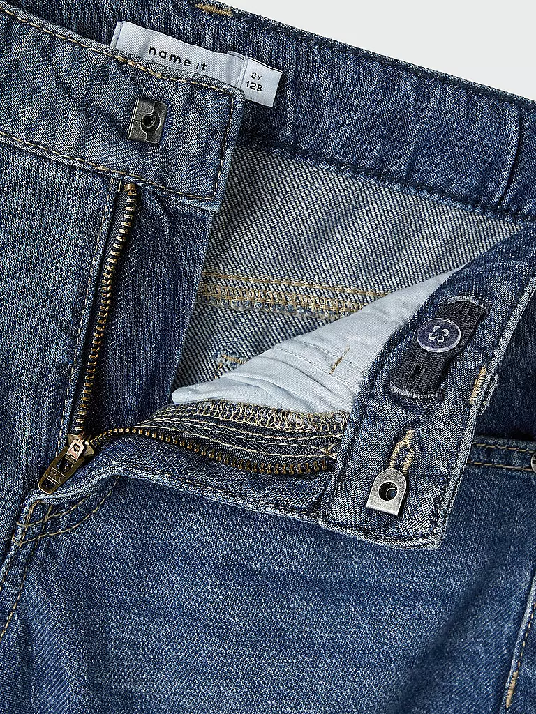 NAME IT Jungen Jeans Tapered Fit NKMBEN dunkelblau