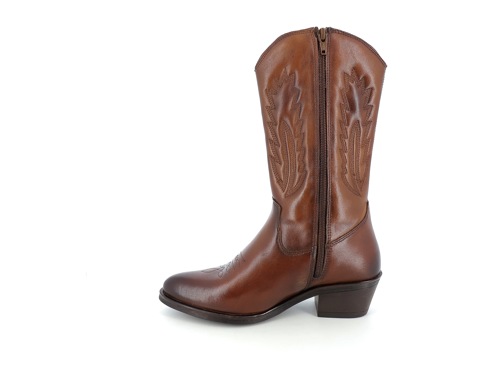 T brand-THEOTIAGO Cuir Marron Foncé