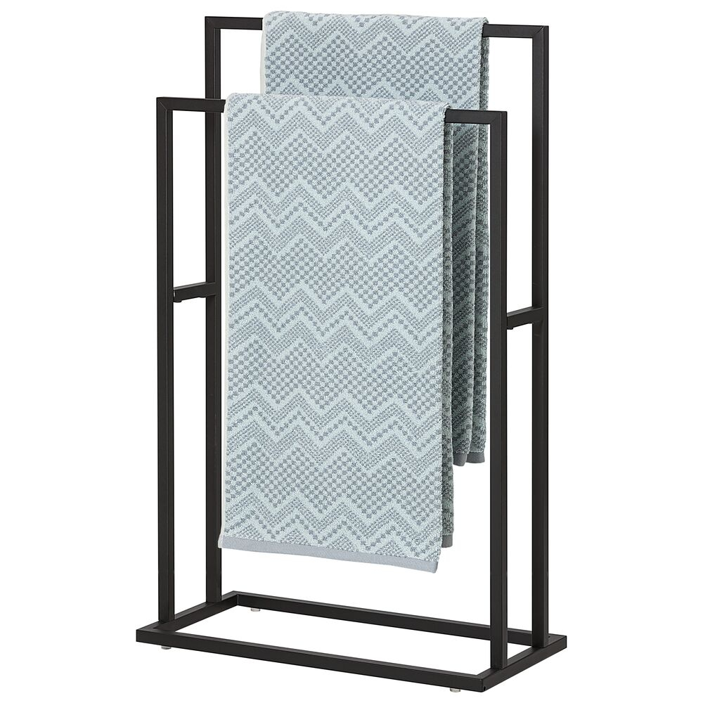 Sealskin Carré handdoekrek vrijstaand 48x78.5x24cm zwart