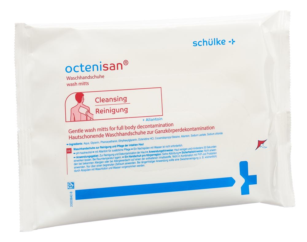 OCTENISAN Waschhandschuhe 8 Stk