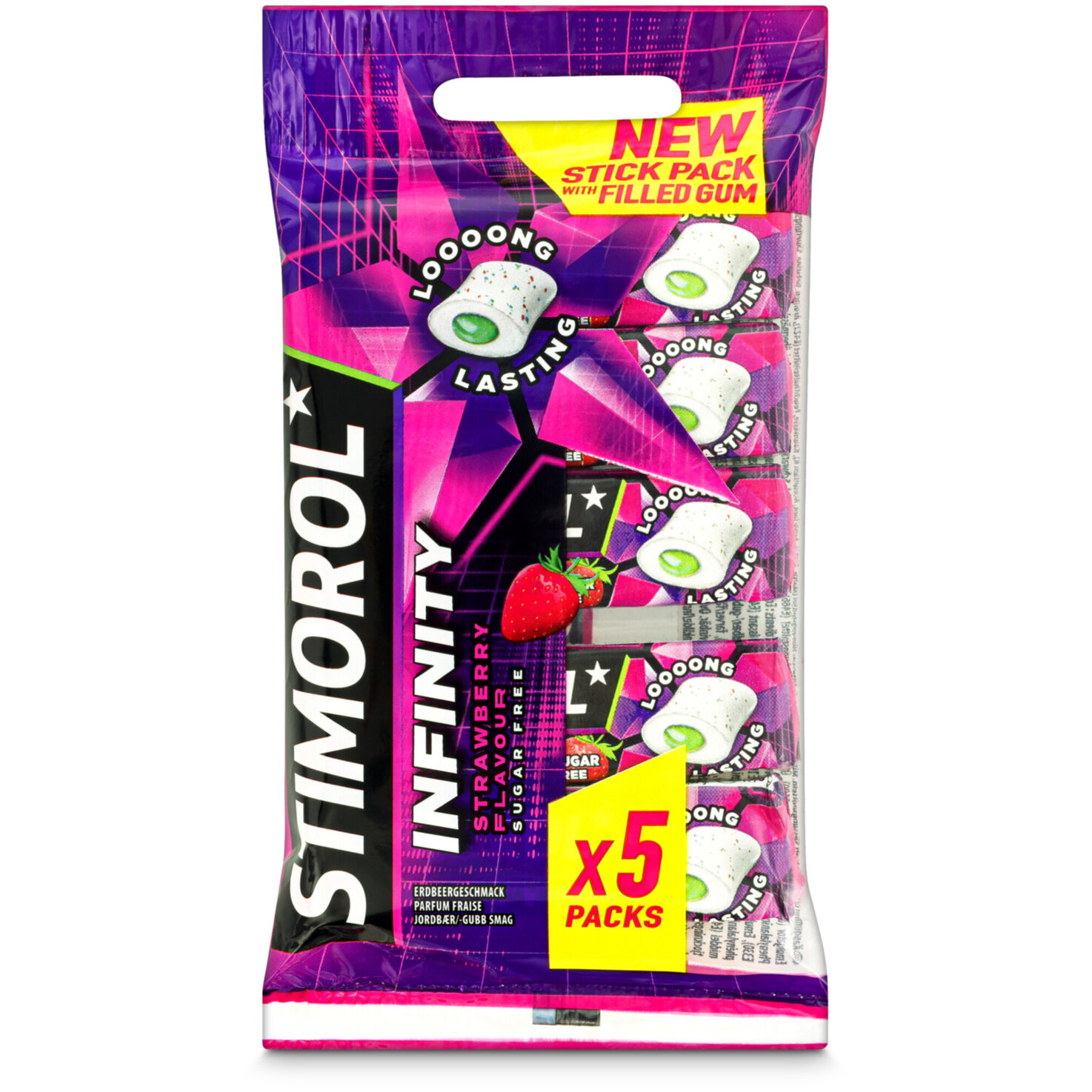 Stimorol Infinity Strawberry 5x17.6g (88g)