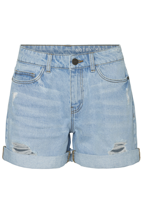 Noisy may blauwe dames korte broek