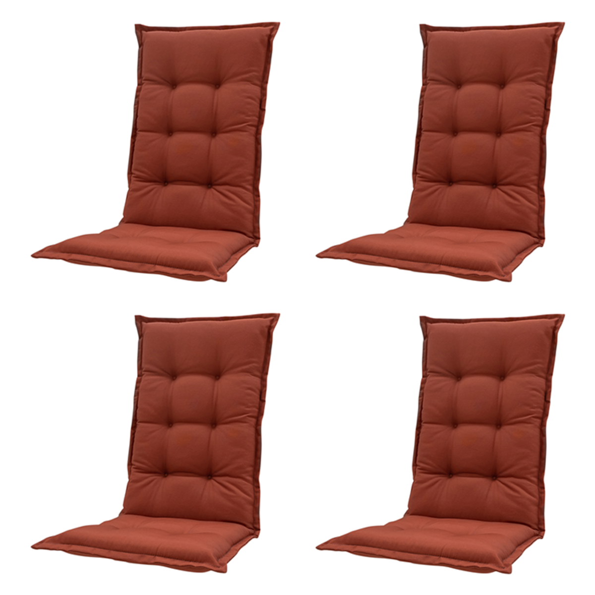 Madison Panama terra Tuinstoelkussen - Set van 4