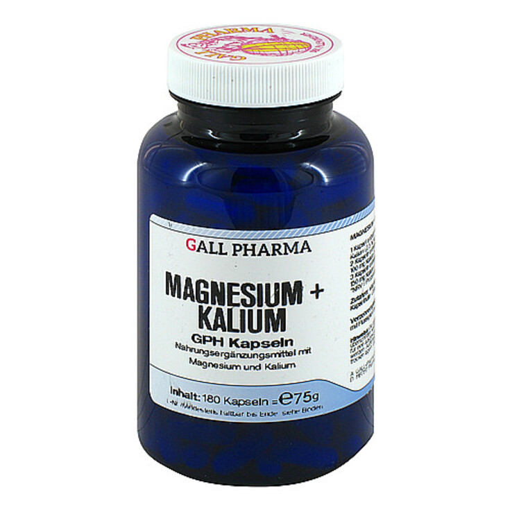 Magnesium + Kalium GPH Kapseln, 180 St
