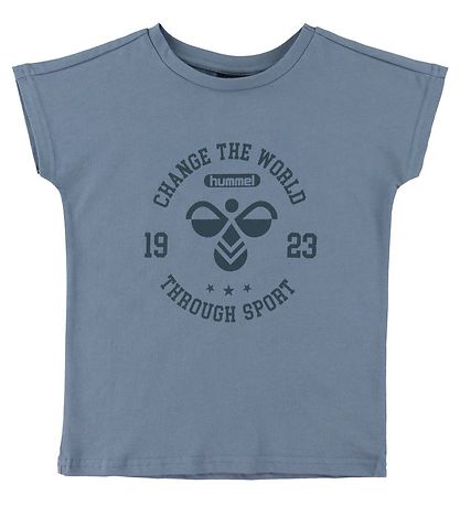 Hummel T-Shirt - HmlMalin - Blåe Mirage
