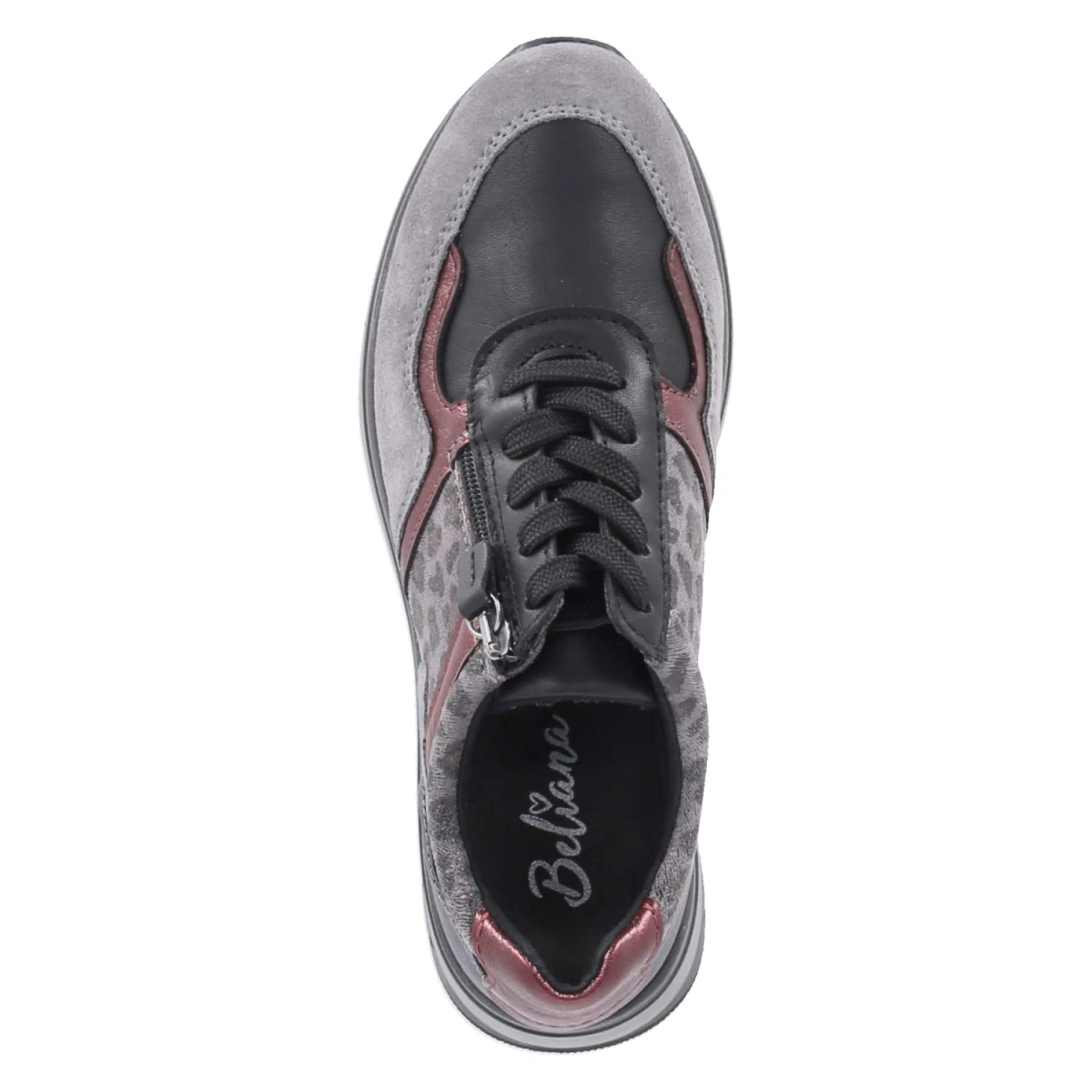 BelianaLow Sneaker VIVIAN 06 - fumo
