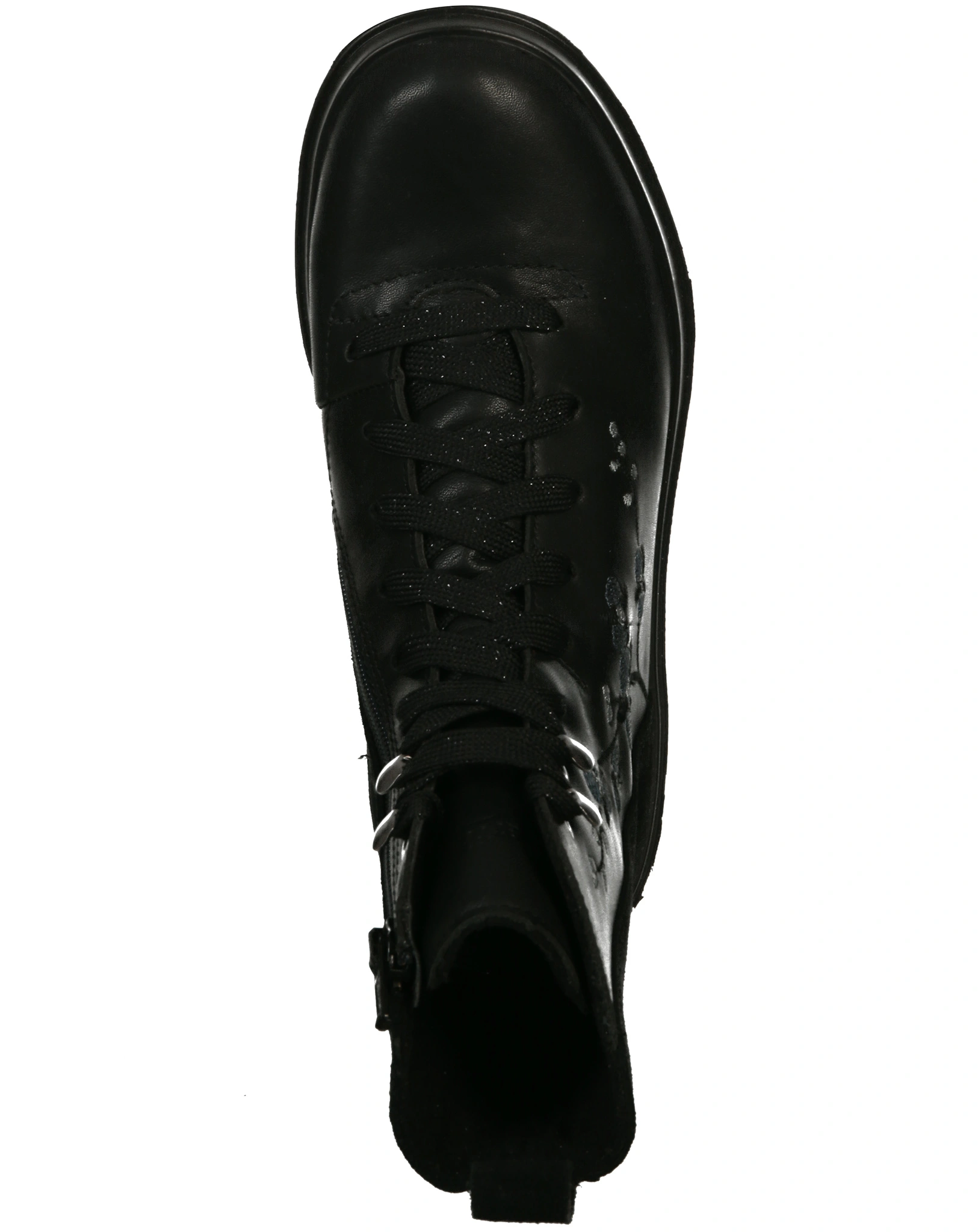 Schnürstiefel ABBY in schwarz
