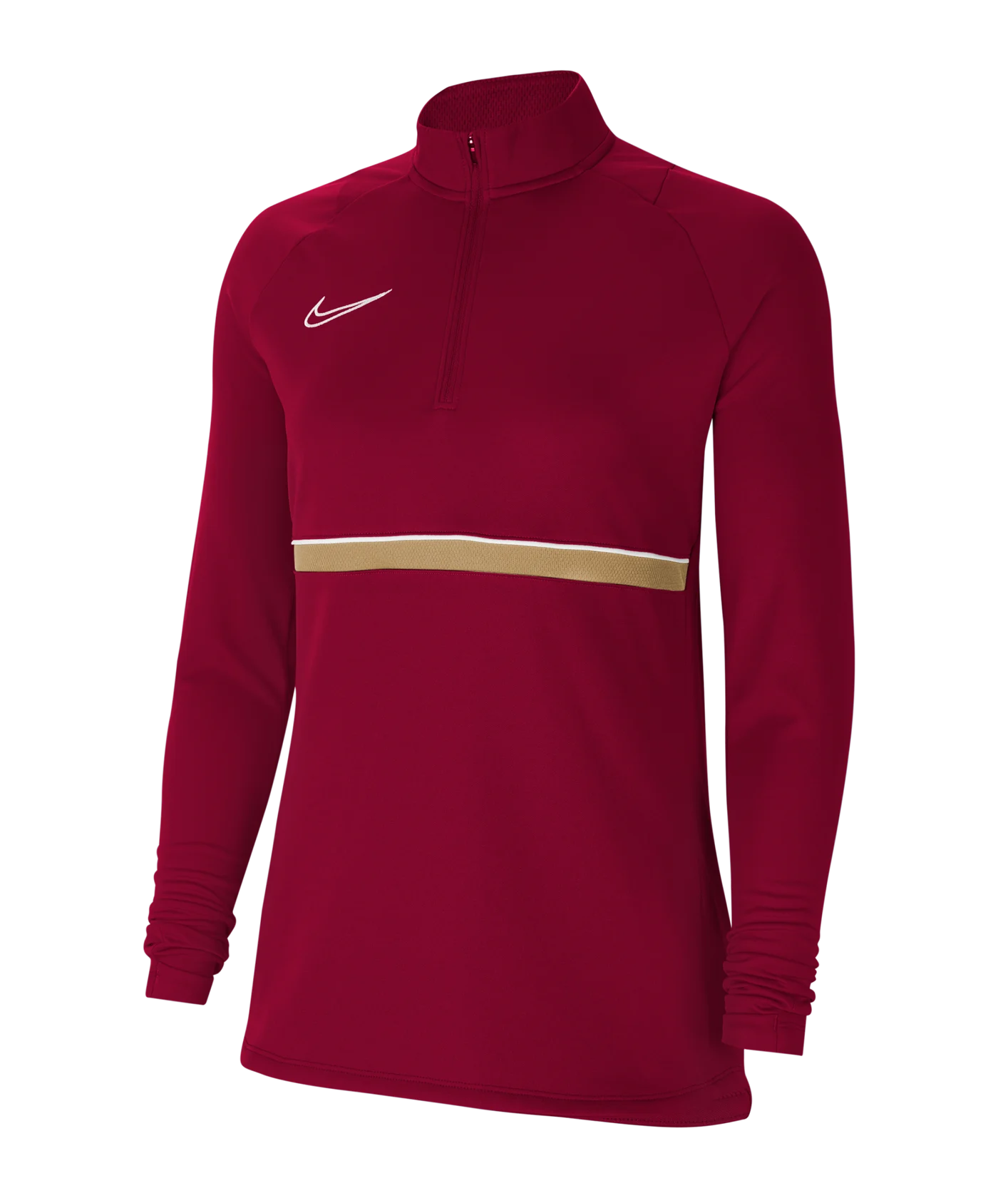 Nike Academy 21 Drill Top Damen Rot Weiss F677