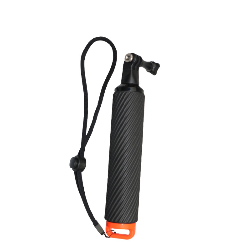 Schwimmender Unterwasser Handgriff Halterung mit Handschlaufe für GoPro - Schwarz