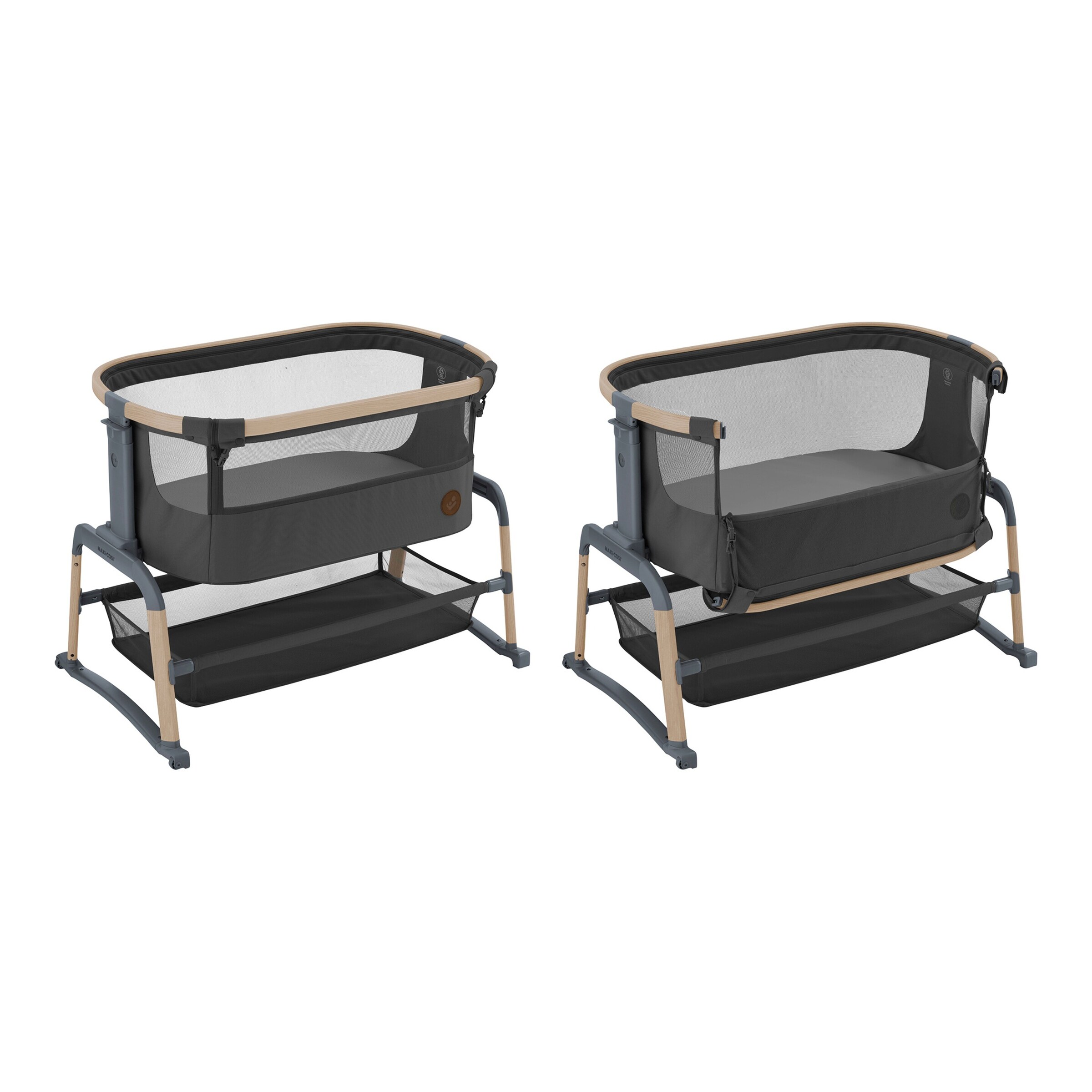 Maxi-Cosi Beistellbett Iora Beyond Graphite Eco