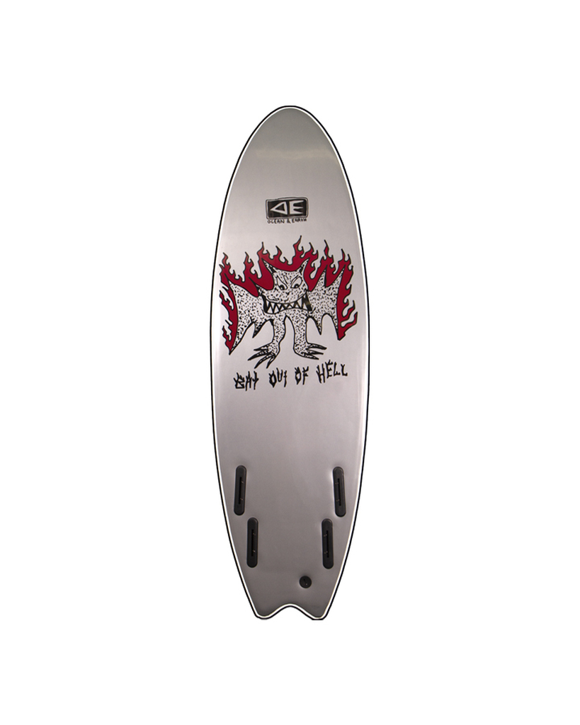 Ocean and earth EZI - Bat Outta Hell  Softboard 5'6