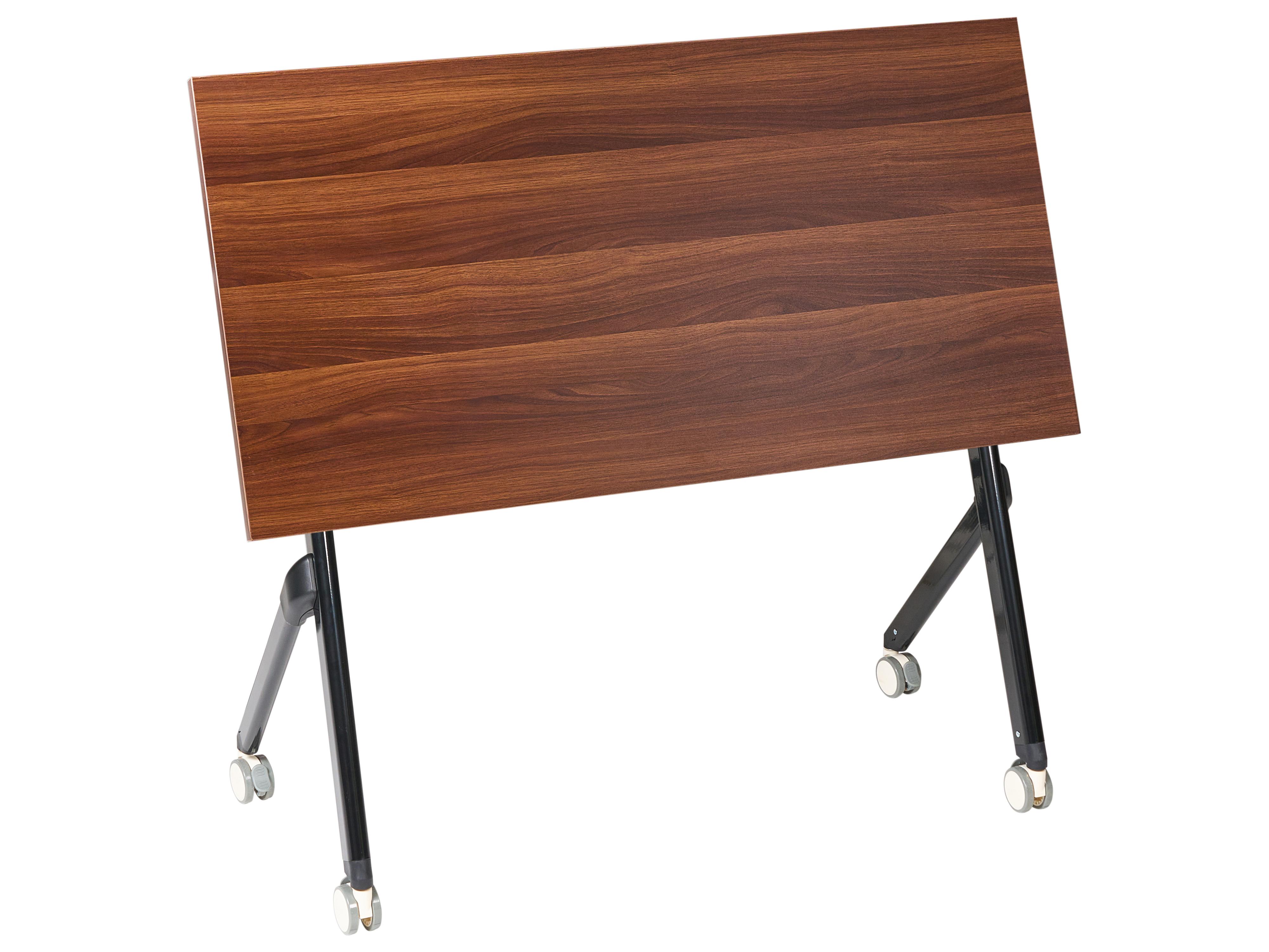 Inklapbaar bureau BENDI Donkerbruin 120 cm 60 cm