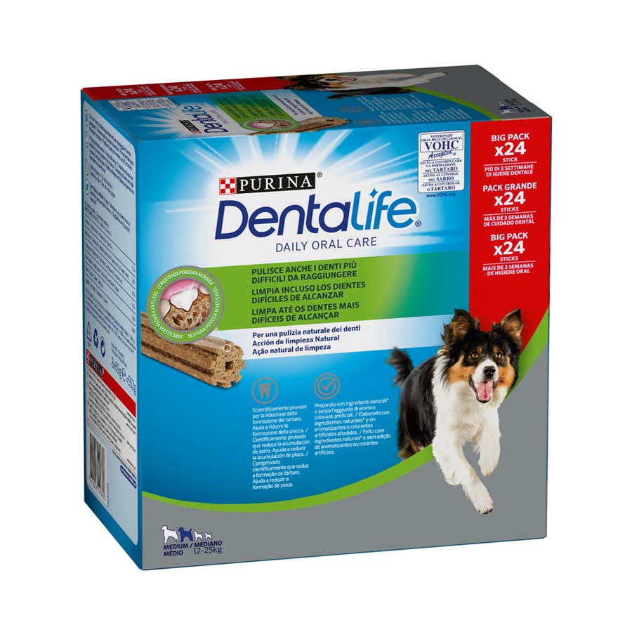 Dentalife Petiscos Dentais para cães de porte médio